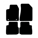 Alfombras de Moqueta,  Land Rover DEFENDER (1983-2016), Color Gris Jaspeado, Calidad Standard, REF: LR0001S2GJ