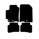 Alfombras de Moqueta,  Kia RIO (2017-Presente), Color Gris Jaspeado, Calidad Standard, REF: KI0026S2GJ