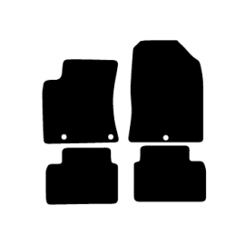 Alfombras de Moqueta,  Kia CEED TOURER (2018-Presente), Color Gris Jaspeado, Calidad Standard, REF: KI0010S2GJ