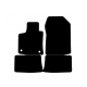 Alfombras de Moqueta,  Renault TWINGO (2007-2014), Color Gris Jaspeado, Calidad Standard, REF: RT0047S2GJ