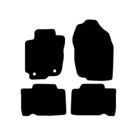 Alfombras de Moqueta,  Toyota RAV 4 HYBRID (2016-2019), Color Gris Jaspeado, Calidad Standard, REF: TY0038S2GJ