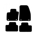 Alfombras de Moqueta,  Volvo V70 (2007-2016), Color Gris Jaspeado, Calidad Standard, REF: VV0022S2GJ