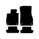 Alfombras de Moqueta,  BMW G14 SERIE 8 CABRIO, Color Negro, Calidad Premium, REF: BW0071P2N