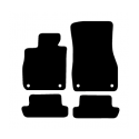 Alfombras de Moqueta,  BMW G14 SERIE 8 CABRIO, Color Negro, Calidad Premium, REF: BW0071P2N