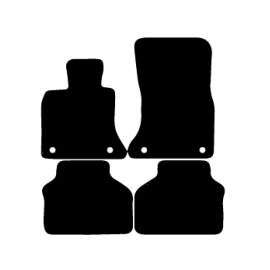 Alfombras de Moqueta,  BMW F07 SERIE 5 GT X-DRIVE (2009-2017), Color Negro, Calidad Premium, REF: BW0034P2N