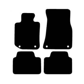 Alfombras de Moqueta,  BMW G21 Serie 3 Touring (2019-Presente), Color Negro, Calidad Premium, REF: BW0075P2N