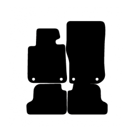 Alfombras de Moqueta,  BMW F23 SERIE 2 CABRIO (2014-2019), Color Negro, Calidad Premium, REF: BW0046P2N