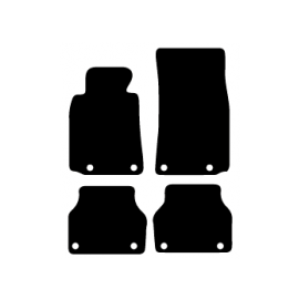 Alfombras de Moqueta,  BMW E39 SERIE 5 SEDAN Y TOURING (1997-2003), Color Negro, Calidad Premium, REF: BW0006P2N