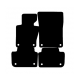 Alfombras de Moqueta,  BMW E83 X3 (2004-2010), Color Negro, Calidad Premium, REF: BW0020P2N