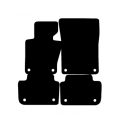 Alfombras de Moqueta,  BMW E83 X3 (2004-2010), Color Negro, Calidad Premium, REF: BW0020P2N