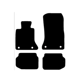 Alfombras de Moqueta,  BMW F11 SERIE 5 TOURING (2010-2013), Color Negro, Calidad Premium, REF: BW0037P2N