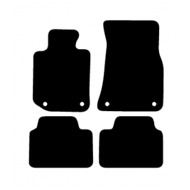 Alfombras de Moqueta,  BMW G20 SERIE 3 (2019-Presente), Color Negro, Calidad Premium, REF: BW0064P2N
