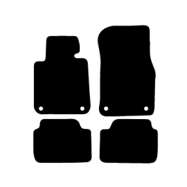 Alfombras de Moqueta,  BMW F21 SERIE 1 3 PUERTAS (2012-Presente), Color Negro, Calidad Premium, REF: BW0044P2N