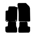 Alfombras de Moqueta,  Citroen DS3 (2010-2015), Color Negro, Calidad Premium, REF: CT0028P2N