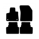Alfombras de Moqueta,  Citroen C5 AIRCROSS (2019-Presente), Color Negro, Calidad Premium, REF: CT0024P2N
