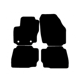 Alfombras de Moqueta,  Ford MONDEO (2007-2015), Color Negro, Calidad Premium, REF: FD0031P2N