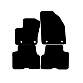 Alfombras de Moqueta,  Ford C-MAX (2003-2010), Color Negro, Calidad Premium, REF: FD0002P2N