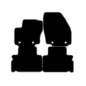 Alfombras de Moqueta,  Ford S MAX (2006-2015), Color Negro, Calidad Premium, REF: FD0038P2N