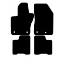 Alfombras de Moqueta,  Jeep RENEGADE (2014-Presente), Color Negro, Calidad Premium, REF: JE0011P2N