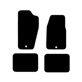 Alfombras de Moqueta,  Jeep CHEROKEE XJ (1984-2001), Color Negro, Calidad Premium, REF: JE0004P2N