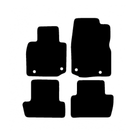 Alfombras de Moqueta,  Mazda MX30 ELECTRICO (2020 - ), Color Negro, Calidad Premium, REF: MZ0026P2N