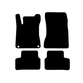 Alfombras de Moqueta,  Mercedes W177 CLASE A COMPACTO (2018-Presente), Color Negro, Calidad Premium, REF: MC0055P2N