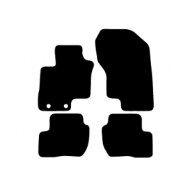 Alfombras de Moqueta,  Mitsubishi ECLIPSE CROSS (1990-1994), Color Negro, Calidad Premium, REF: MH0009P2N