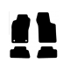 Alfombras de Moqueta,  Mitsubishi ECLIPSE (1990-1994), Color Negro, Calidad Premium, REF: MH0007P2N