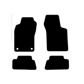 Alfombras de Moqueta,  Mitsubishi ECLIPSE (1990-1994), Color Negro, Calidad Premium, REF: MH0007P2N