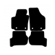 Alfombras de Moqueta,  Seat ALTEA (2004-2015), Color Negro, Calidad Premium, REF: ST0003P2N