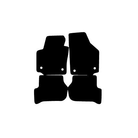Alfombras de Moqueta,  Seat ALTEA XL (2006-2015), Color Negro, Calidad Premium, REF: ST0004P2N