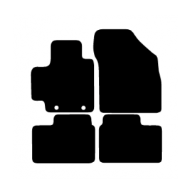 Alfombras de Moqueta,  Suzuki IGNIS (2016-Presente), Color Negro, Calidad Premium, REF: SZ0005P2N