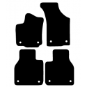 Alfombras de Moqueta,  Volkswagen PHAETON (2002-2008), Color Negro, Calidad Premium, REF: VW0031P2N