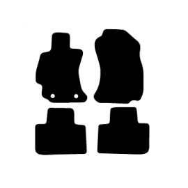 Alfombras de Moqueta,  Subaru FORESTER (2013-2016), Color Negro, Calidad Premium, REF: SU0003P2N