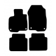Alfombras de Moqueta,  Honda CR-V (2018-Presente), Color Negro, Calidad Elegance, REF: HN0016E2N