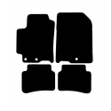 Alfombras de Moqueta,  Kia STONIC (2017-Presente), Color Negro, Calidad Elegance, REF: KI0036E2N