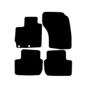 Alfombras de Moqueta,  Citroen C-CROSSER (2007-2013), Color Negro, Calidad Elegance, REF: CT0027E2N