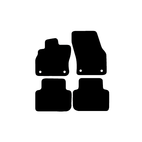 Alfombras de Moqueta,  Audi Q3 SPORTBACK (2019-Presente), Color Negro, Calidad Elegance, REF: AD0039E2N