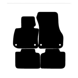Alfombras de Moqueta,  BMW F48 X1 (2015-Presente), Color Negro, Calidad Elegance, REF: BW0059E2N