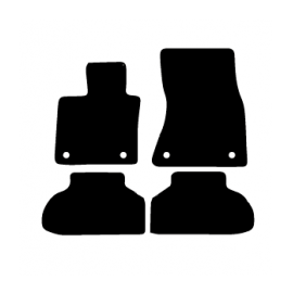 Alfombras de Moqueta,  BMW F16 X6 (2014-2019), Color Negro, Calidad Elegance, REF: BW0042E2N