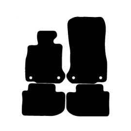 Alfombras de Moqueta,  BMW F06 SERIE 6 GRAND COUPE (2012-2019), Color Negro, Calidad Elegance, REF: BW0032E2N