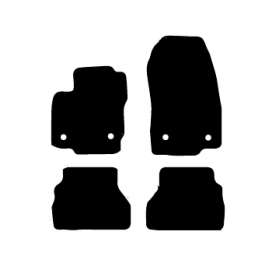 Alfombras de Moqueta,  Ford B-MAX (2012-Presente), Color Negro, Calidad Elegance, REF: FD0001E2N