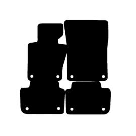 Alfombras de Moqueta,  BMW E83 X3 (2004-2010), Color Negro, Calidad Elegance, REF: BW0020E2N