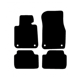 Alfombras de Moqueta,  BMW F20 SERIE 1 5 PUERTAS (2012-Presente), Color Beige, Calidad Elegance, REF: BW0043E2B
