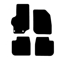 Alfombras de Moqueta,  Citroen C ELYSEE (2013-2019), Color Antracita, Calidad Elegance, REF: CT0006E2A