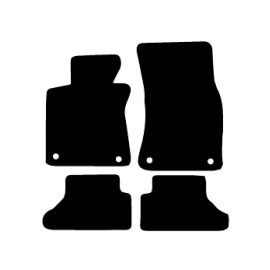 Alfombras de Moqueta,  BMW E64 SERIE 6 CABRIO (2003-2011), Color Antracita, Calidad Elegance, REF: BW0014E2A
