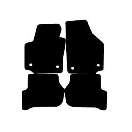 Alfombras de Moqueta,  Seat ALTEA XL (2006-2015), Color Negro, Calidad Limited Edition, REF: ST0004L2N