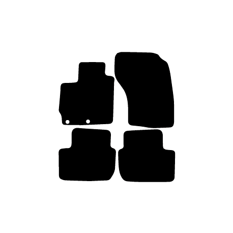 Alfombras de Moqueta,  Citroen C-CROSSER (2007-2013), Color Negro, Calidad Limited Edition, REF: CT0027L2N