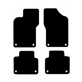 Alfombras de Moqueta,  Alfa Romeo 155 (1992-1998), Color Negro, Calidad Limited Edition, REF: AR0005L2N
