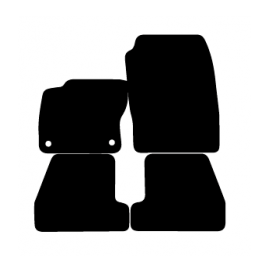 Alfombras de Moqueta,  Ford FOCUS III (2011-2018), Color Negro, Calidad Limited Edition, REF: FD0019L2N